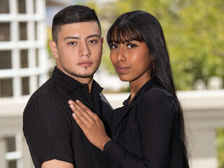 naked couple with live cam masturbating HannaAndApolo